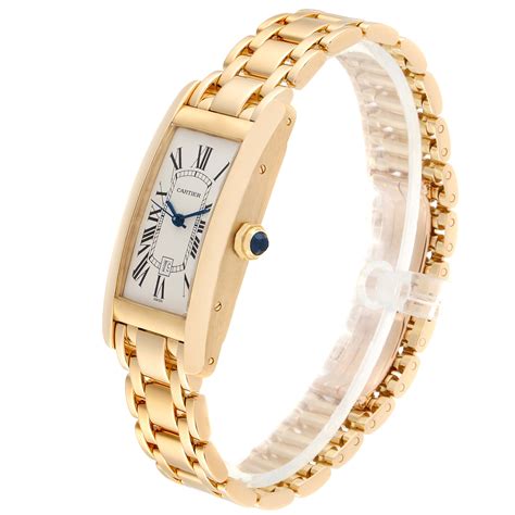 cartier tank americaine automatic women& 39